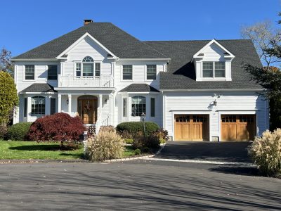 House repainted in Westport, Connecticut by CertaPro of Fairfield.