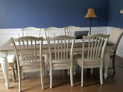 residential dining room professional painting