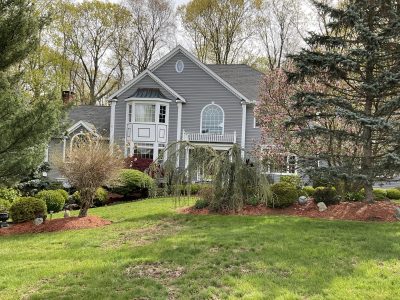 This home in Easton had it's exterior painted by CertaPro of Fairfield.