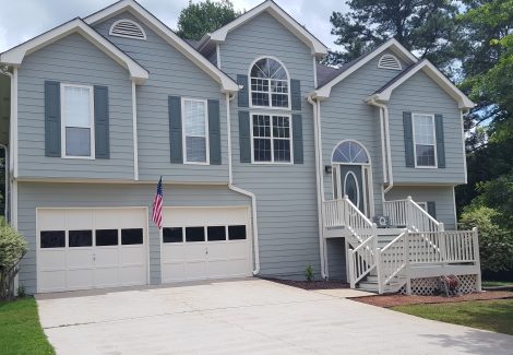 Lovejoy, GA - Blue Exterior Home