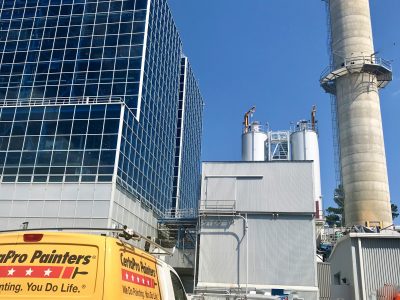 chapel hill power house commercial paint job by certapro painters