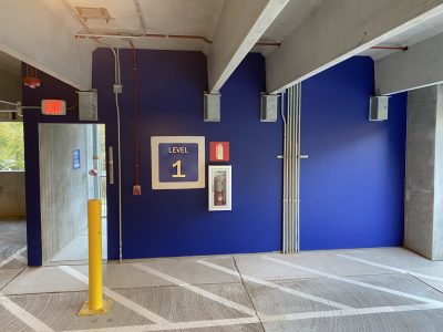 commercial painting for 1st floor of commercial building