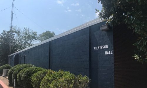 exterior brick wall after painting