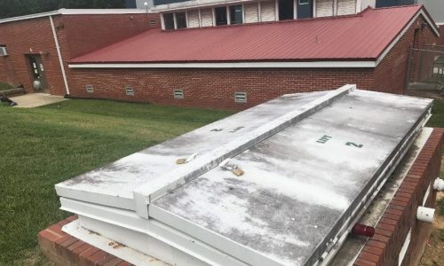 bulkhead door before painting