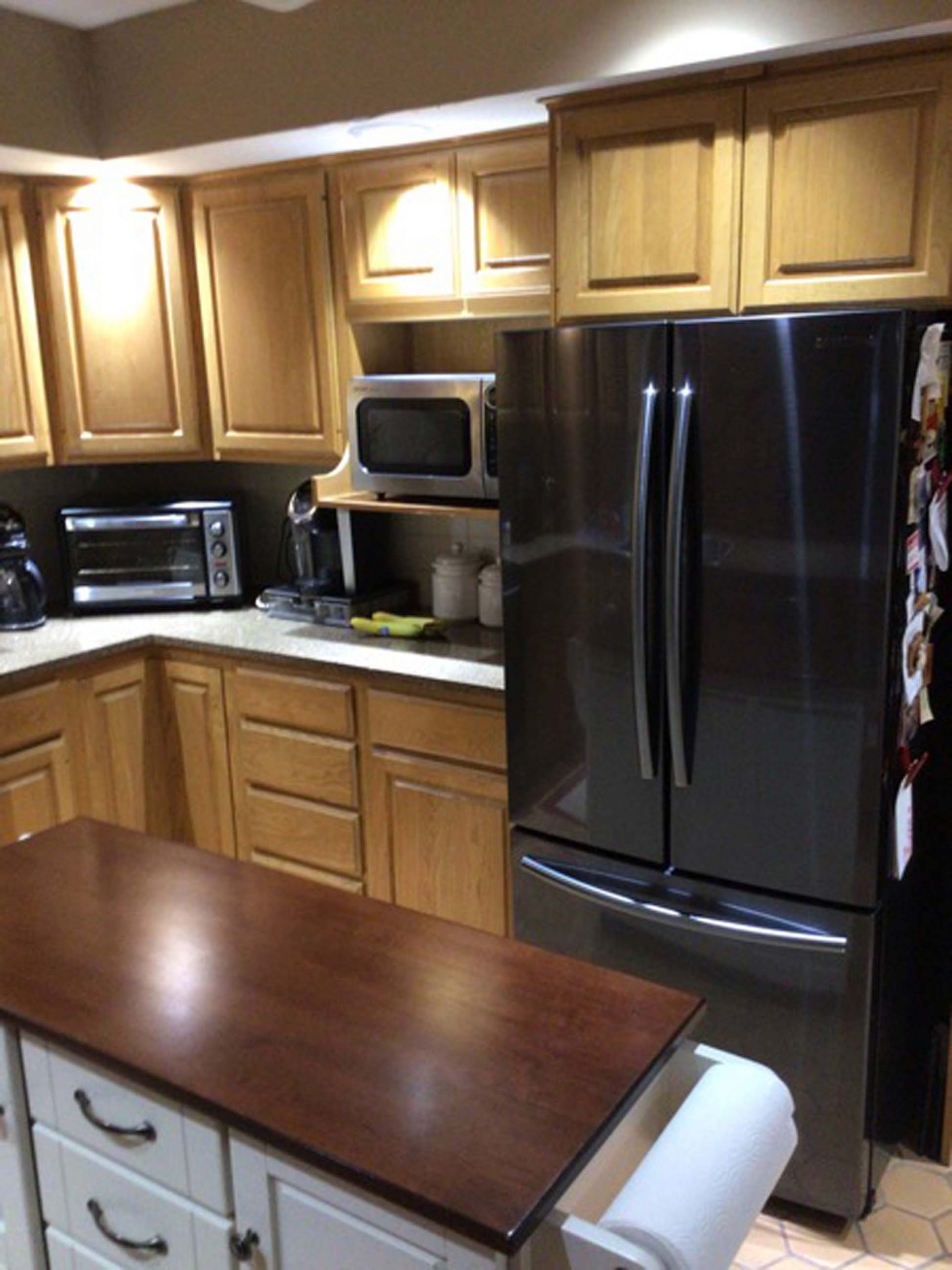 Kitchen Cabinet Restoration Before & After in Bella Vista, AR - before photo
