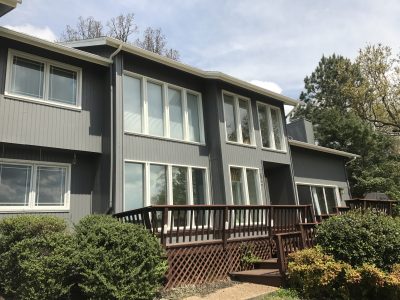 Exterior house painting by CertaPro painters in Rogers-Lowell, AR