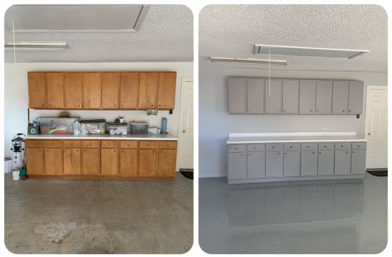 Garage Flooring Before and After CertaPro Painters of Northwest Arkansas