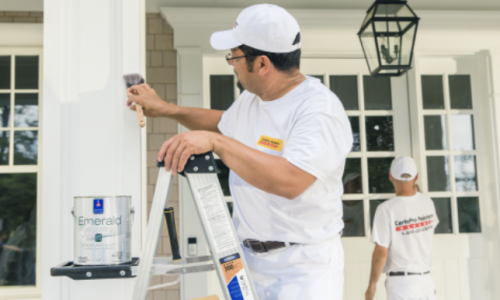 painting porch with certapro painters