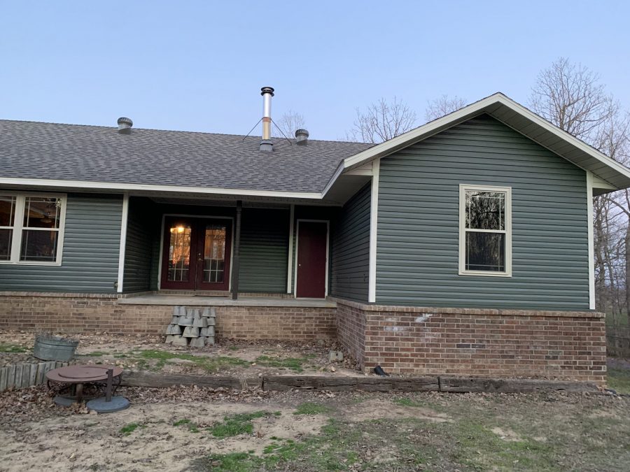 exterior of home painted with white trim Preview Image 7