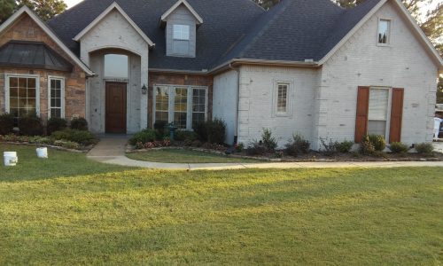 Exterior Limewash for Brick Home