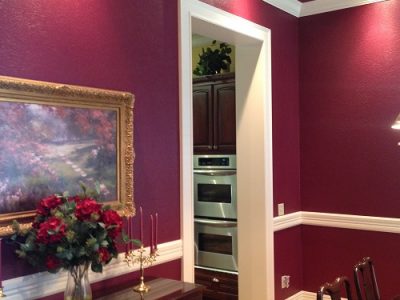 Interior house painting by CertaPro painters in Springdale, AR