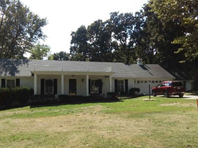white exterior house painting
