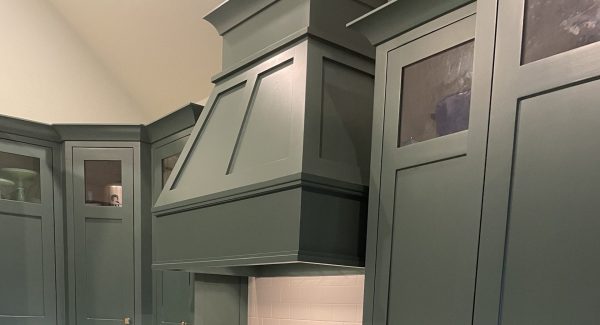 Kitchen cabinet repaint after