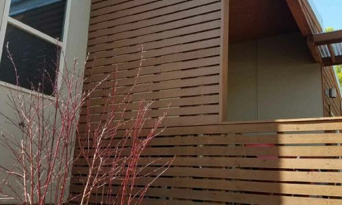 Exterior Staining Project