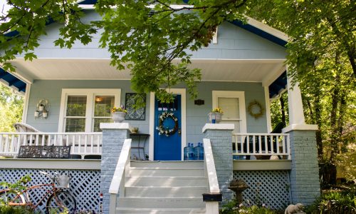 Exterior Brick / Cedar Siding & Porch Painting