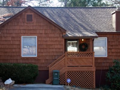 Exterior house painting by CertaPro painters in Fayetteville, AR