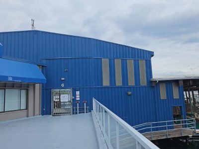 Marina Warehouse Exterior Painting Project