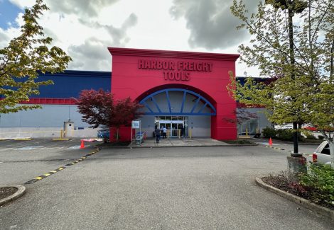 Harbor Freight Freshly Painted