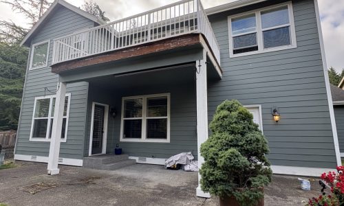 Rear Siding & Porch Trim