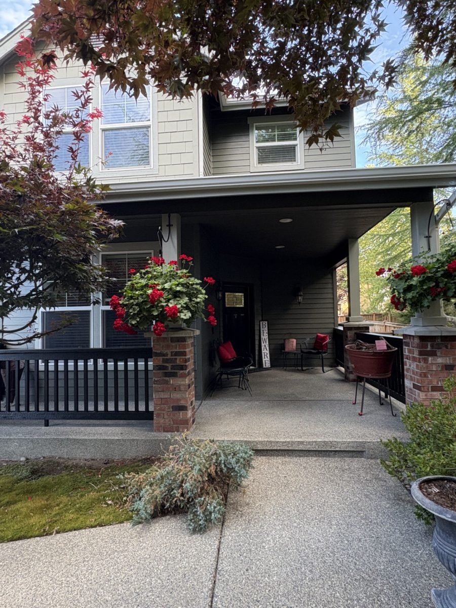 covered front porch after exterior repaint Preview Image 2