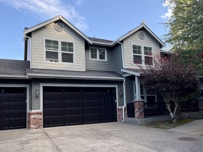 repainted home exterior