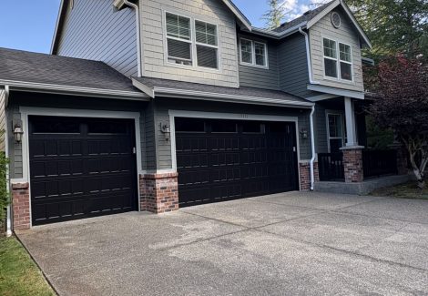 repainted home exterior