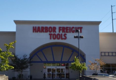 Harbor Freight Front Entrance (Before)