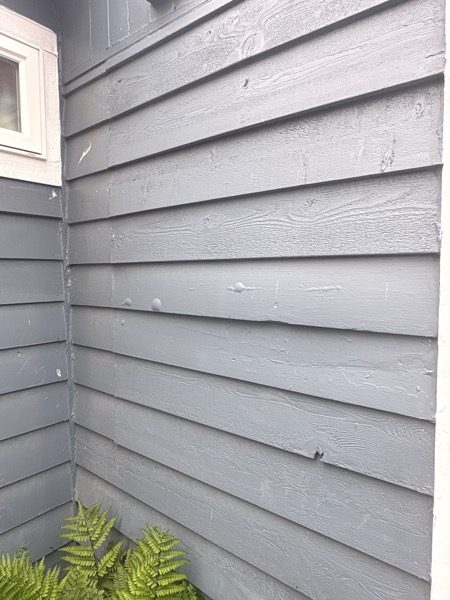 cedar siding with faded and peeling paint Preview Image 11