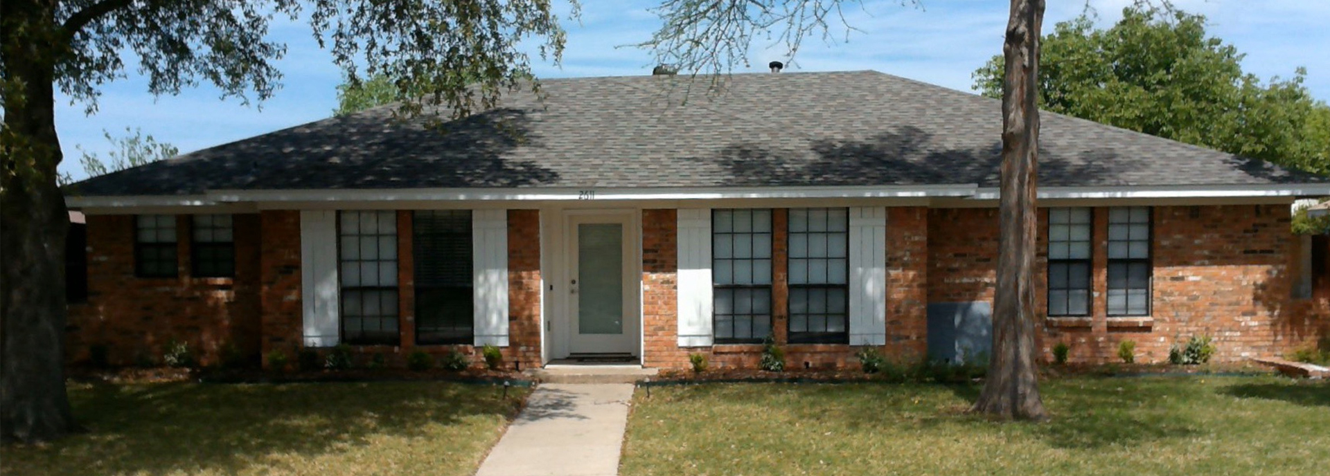 Before Brick Exterior Painting Flower Mound, TX