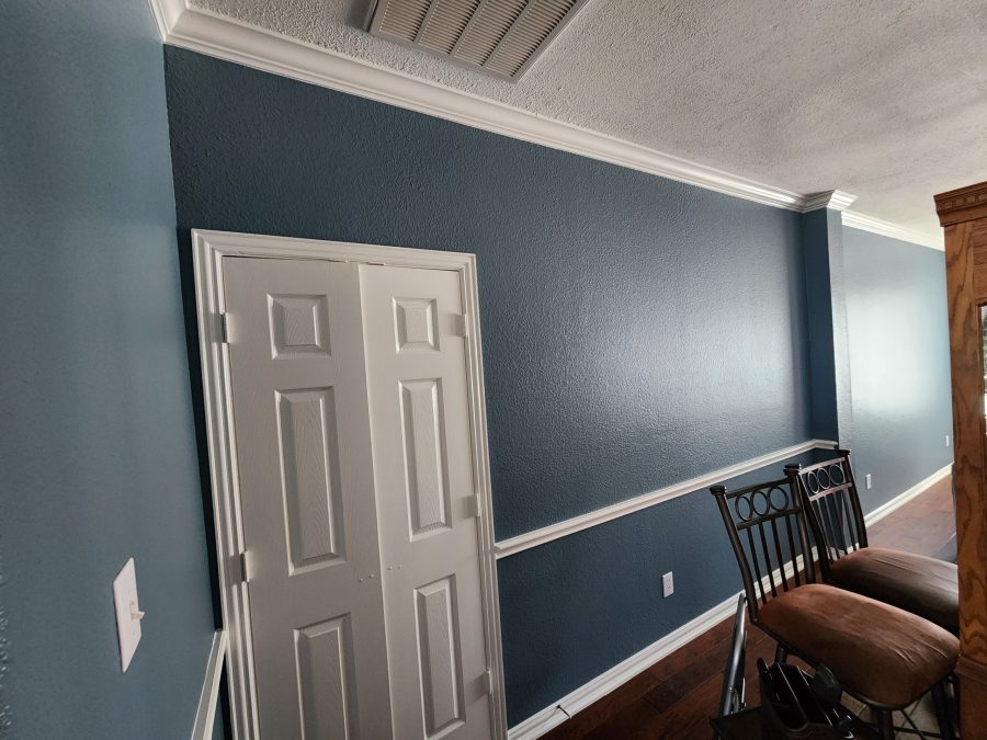 After Professional Interior Painting Blue Room Preview Image 2