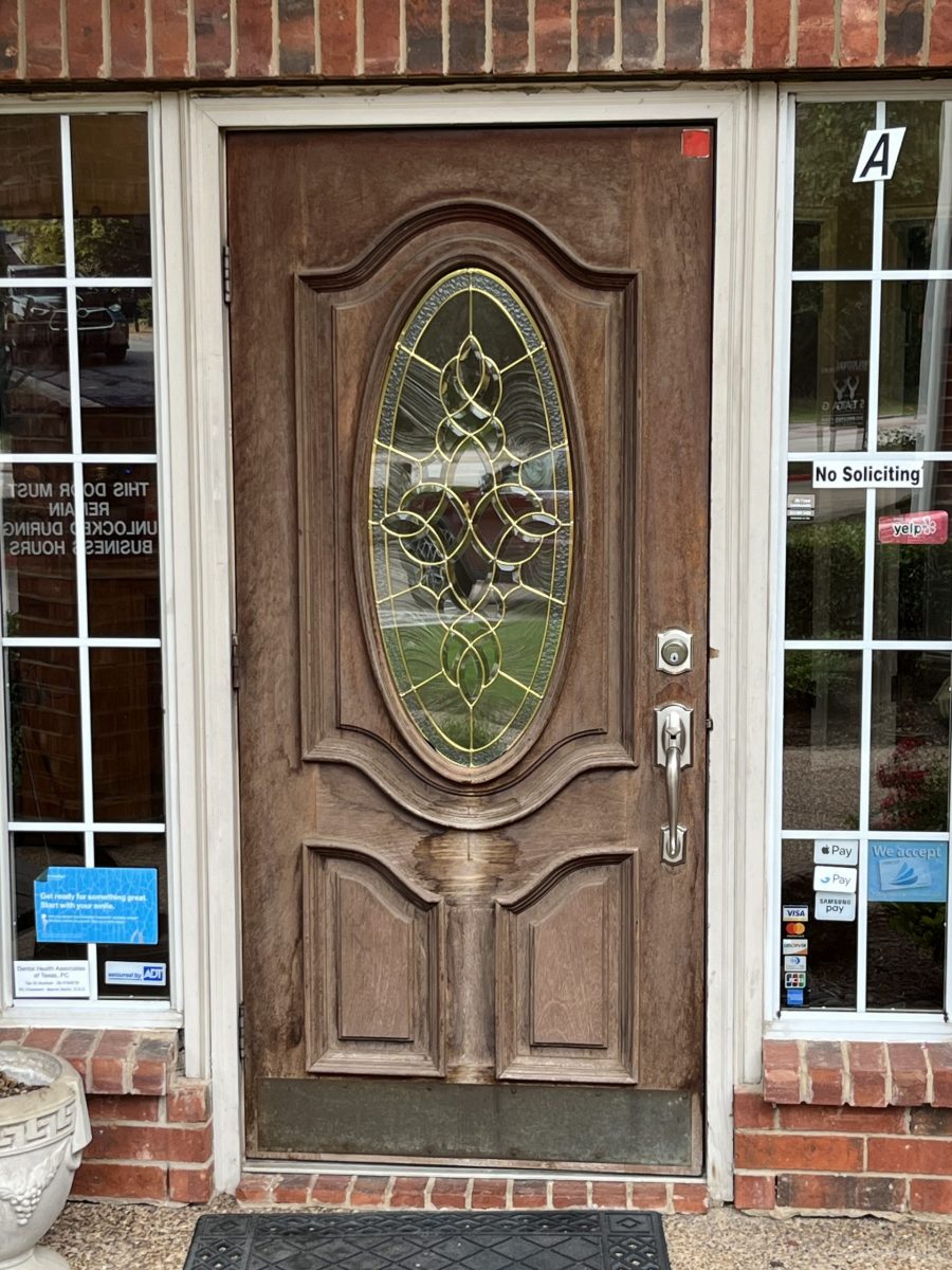 Before Office Door Restoration Flower Mound, TX Preview Image 4