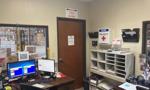 Warehouse Office Before