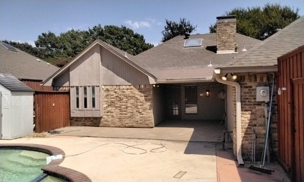 Before Exterior Painting & Bay Window Carpentry Repair Dallas, TX Preview Image 5