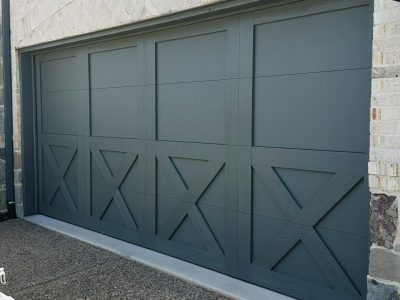 Garage Door Carpentry Repair & Painting