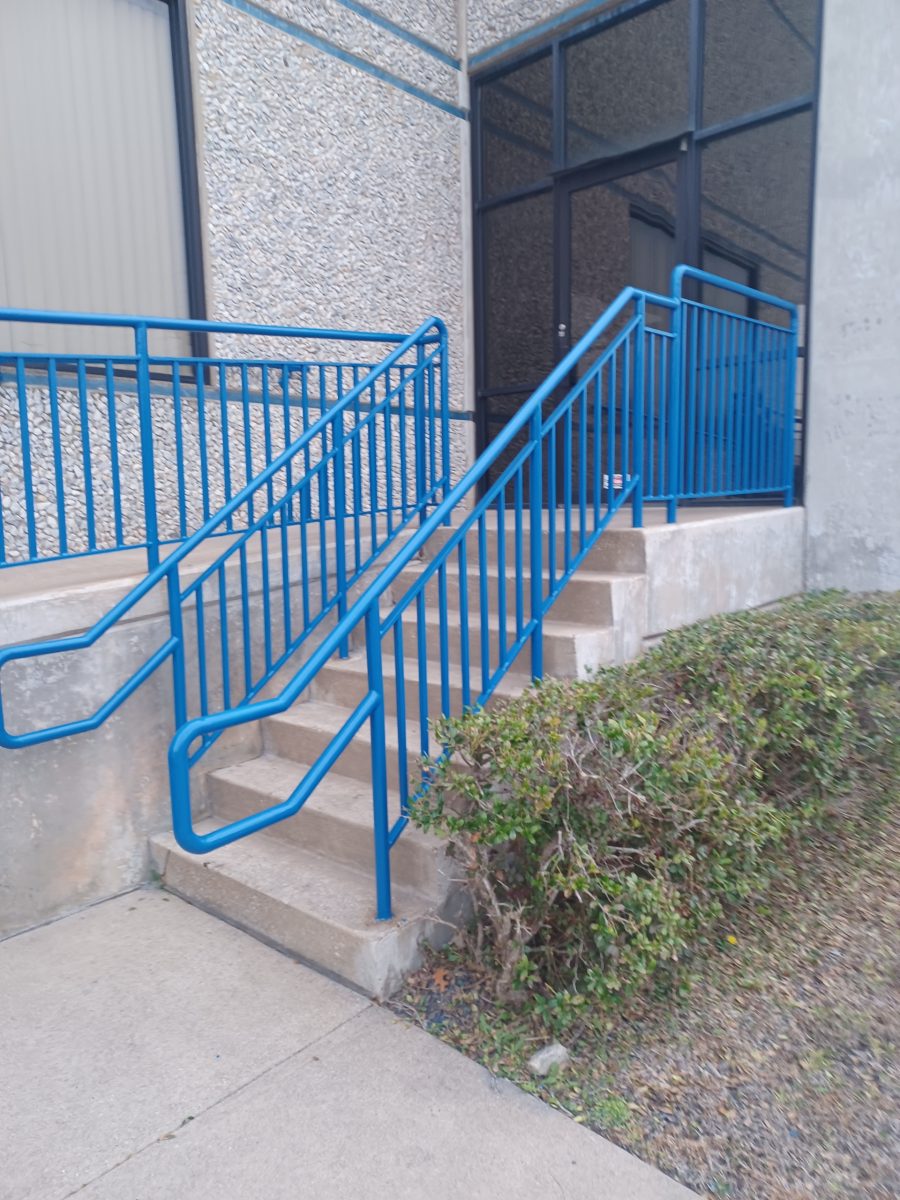 Blue Handrailing Painting After Preview Image 1