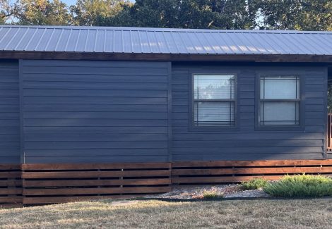 Cabin Exterior Painting