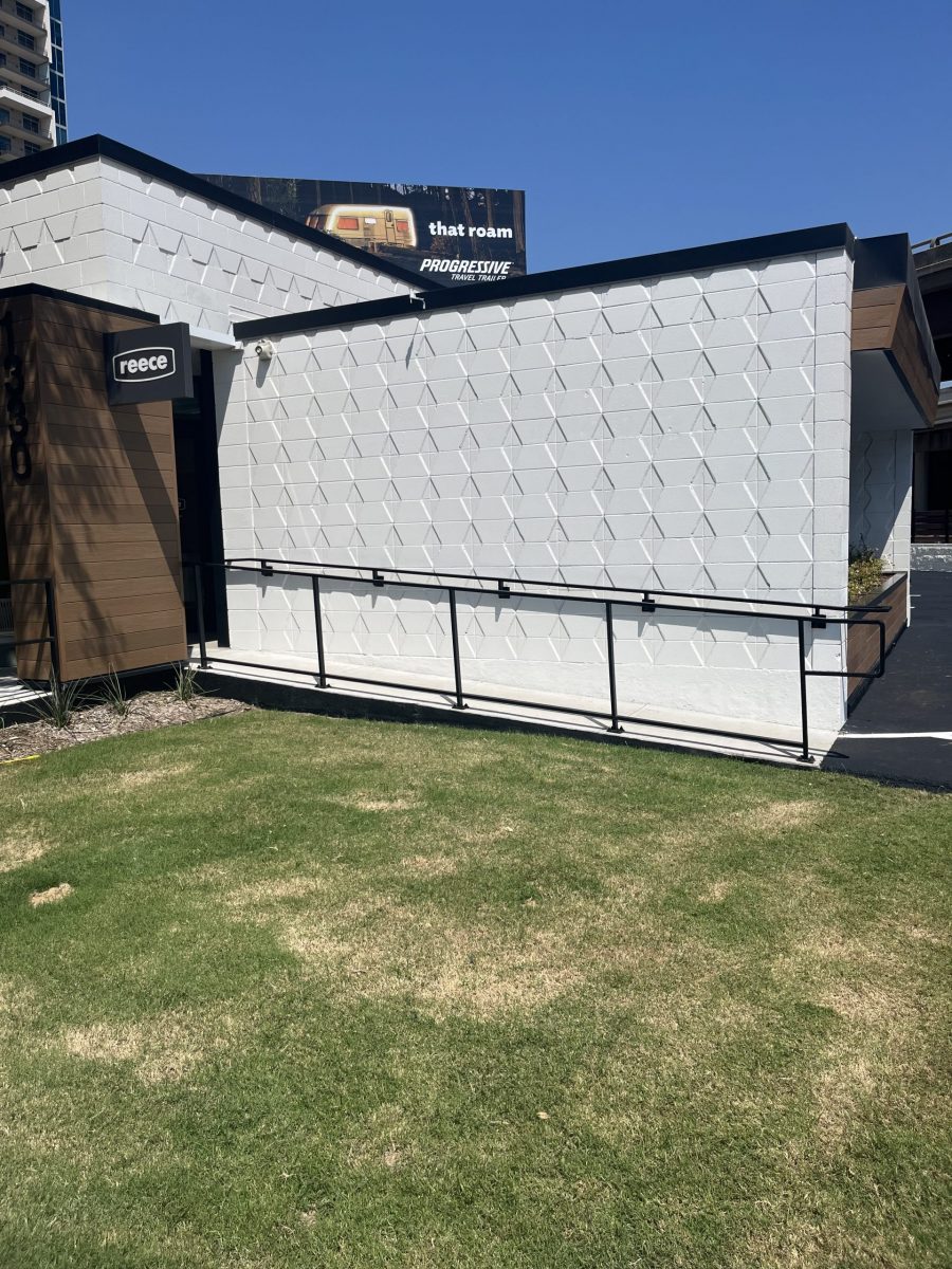 During Professional Power Washing & Prepping for Custom Stenciling Preview Image 1