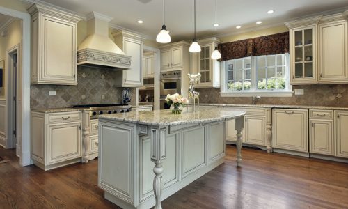 Fort Bend, TX - White Kitchen Cabinets