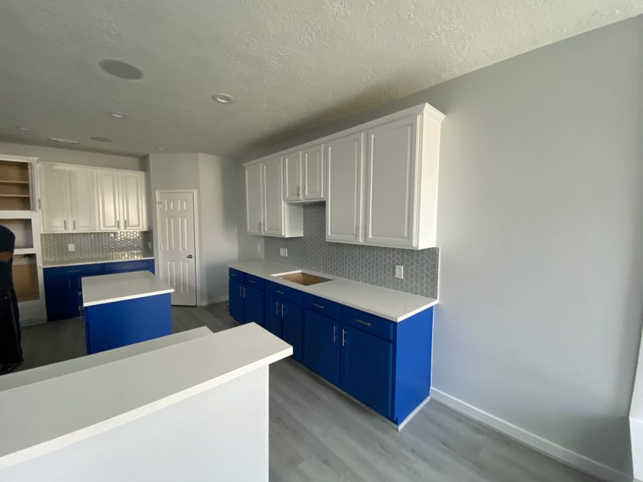 blue kitchen cabinets Preview Image 2