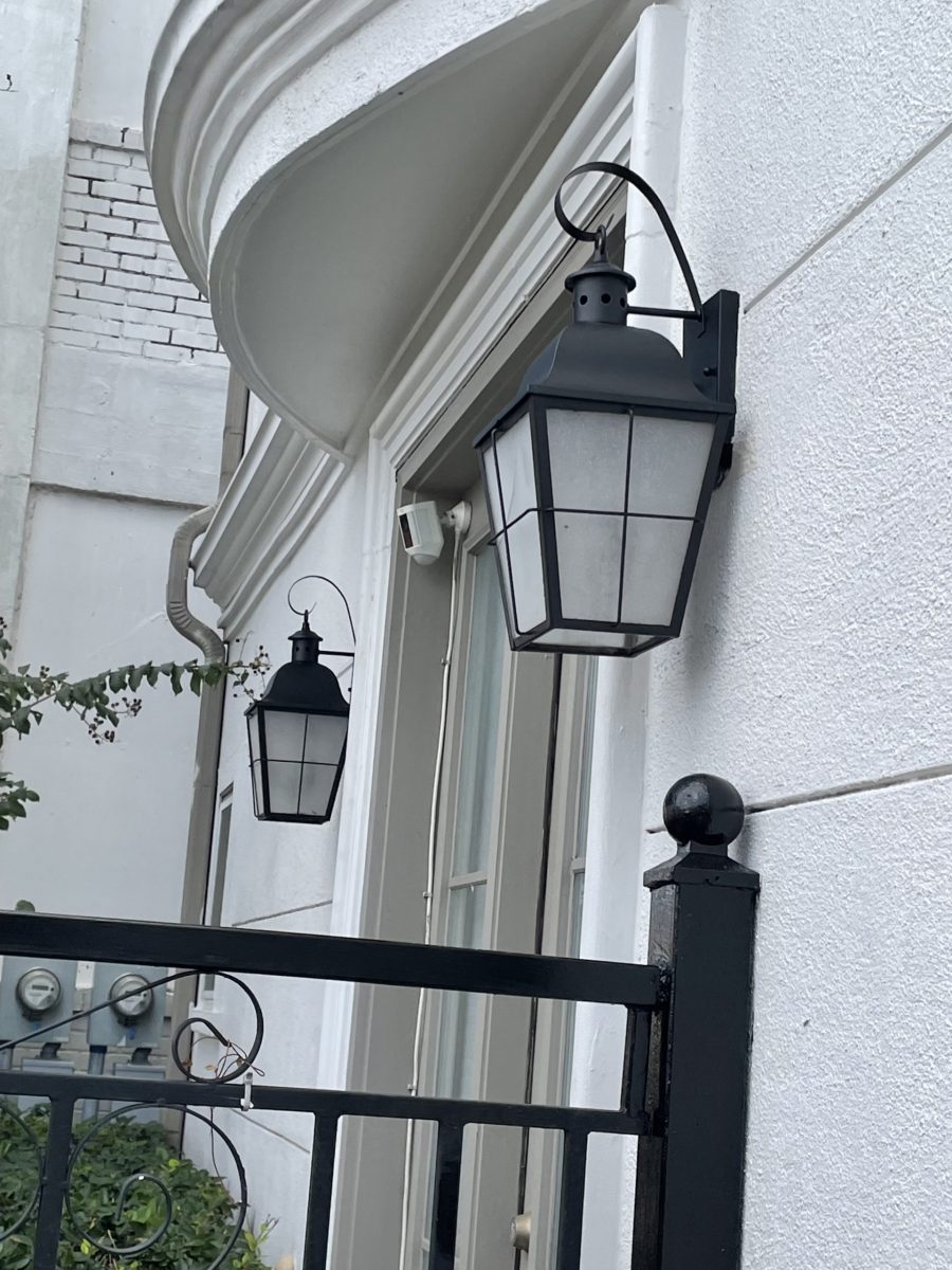 lantern and railing painting Preview Image 2