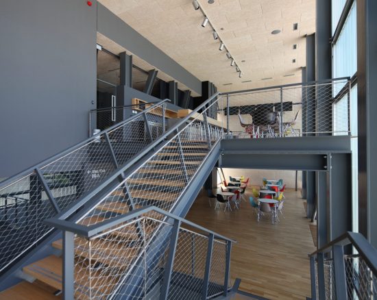 school campus common area painting