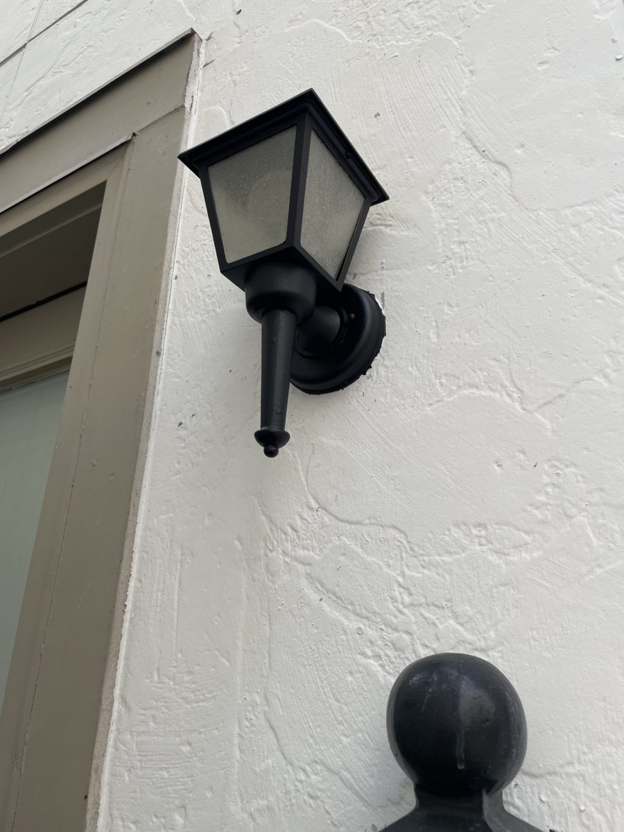 lantern and railing painted by hand Preview Image 4