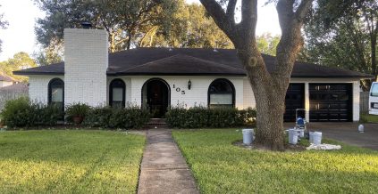 Brick Exterior Painting Project Album