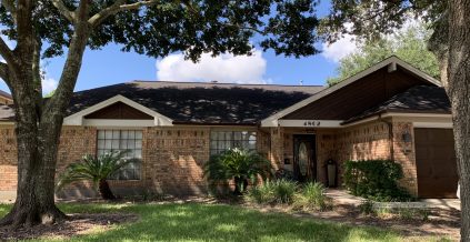 Exterior Painting – Brown & White