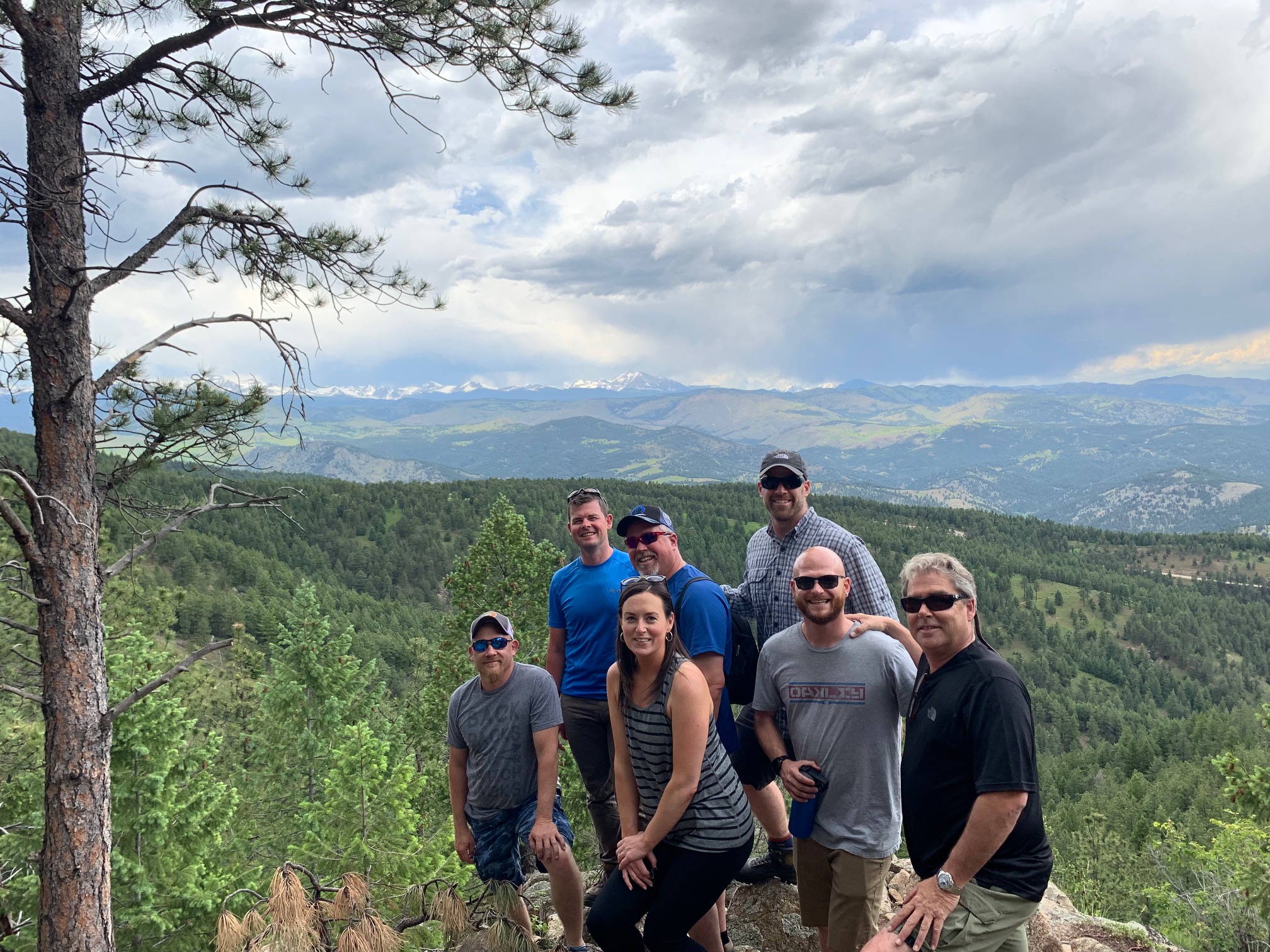 We love Colorado and all it offers, including the views while hiking in the Foothills!