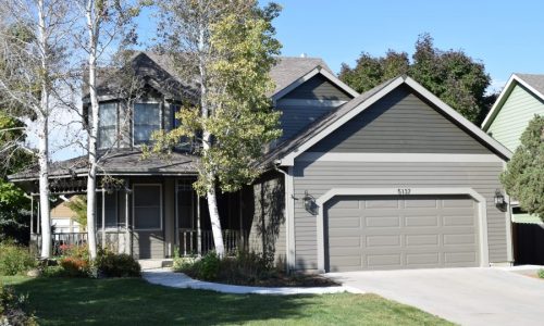Gray Exterior House Painting