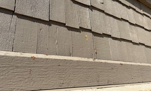 Dents in Siding