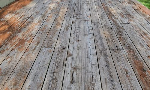 Deck Wear (Before)