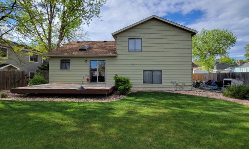 Rear Of The Home (Before)