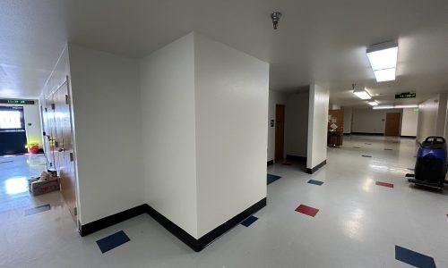 Frontier Academy Mural Coverage (After)